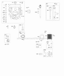 Engine Sump Lubrication Diagram and Parts List for 49M777-0119-G1  Briggs and Stratton Engine